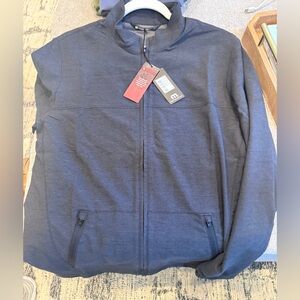 Women’s Full-Zip Heather Black size Small